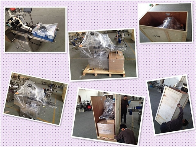 Máquina de rotulagem automática de garrafas redondas HAY SUS304 servo motor PLC