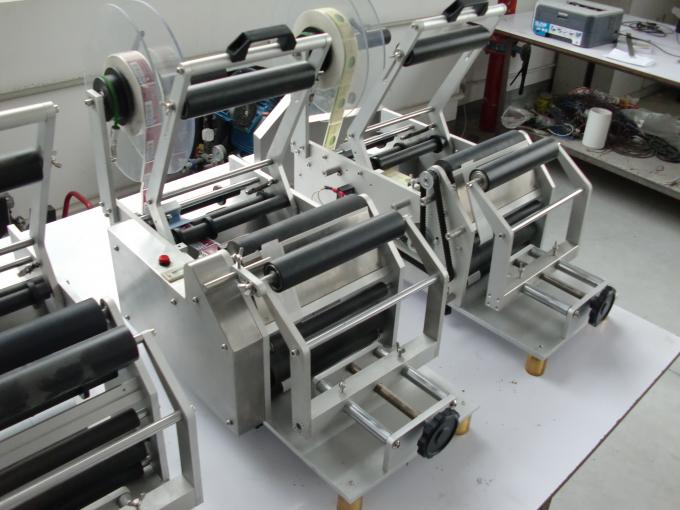 Máquina etiquetadora automática de garrafas redondas de adesivos autoadesivos 220V