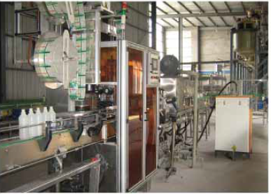 Máquina de etiqueta de manga retrátil impermeável e anticorrosiva para garrafas de PVC e PET