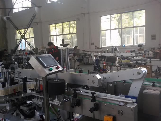 Máquina de abulagem de adesivos autoadesivos 350ml para frasco redondo de 1,5KW