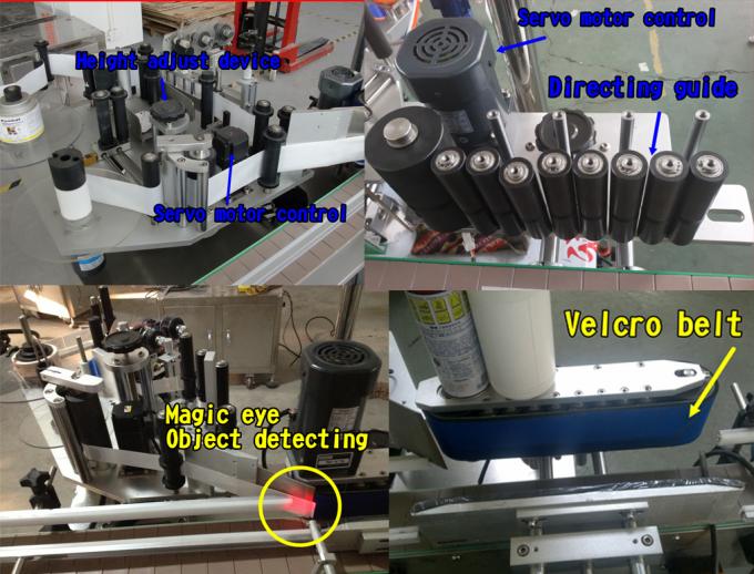 máquina aplicadora de rótulos com certificado CE rotulagem de garrafas de cerveja siemens PLC automático