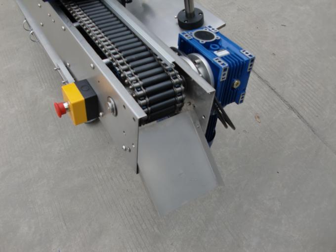 Máquina de rotulagem automática de adesivos autocolantes PLC Control para frasco de penicilina