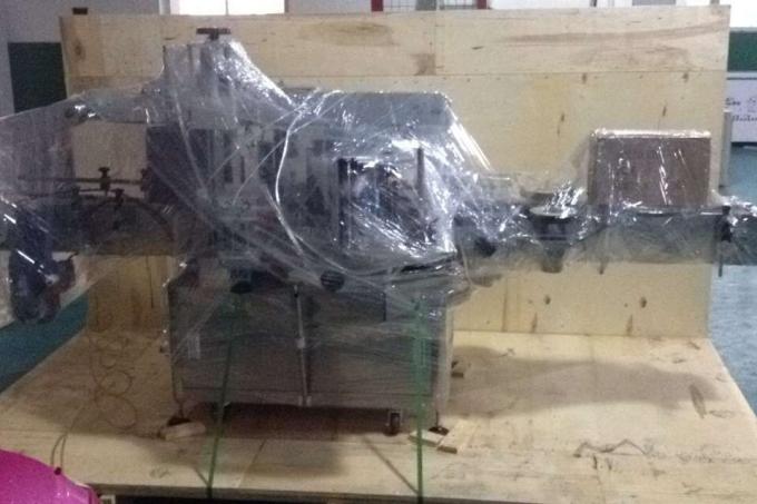 Máquina de rotulagem em liga de alumínio Opp Vial para garrafa redonda, rotuladora industrial