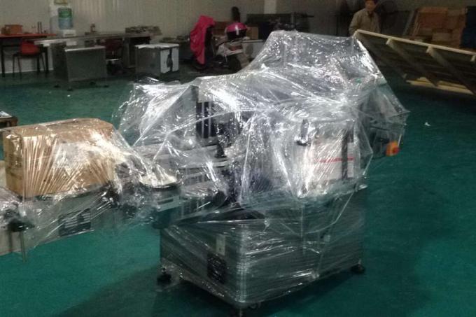 Máquina de rotulagem em liga de alumínio Opp Vial para garrafa redonda, rotuladora industrial