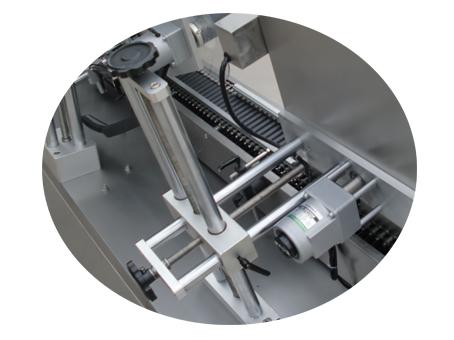 Máquina de rotulagem de tubo de papel 500 rolo de etiqueta autocolante de tecido autocolante