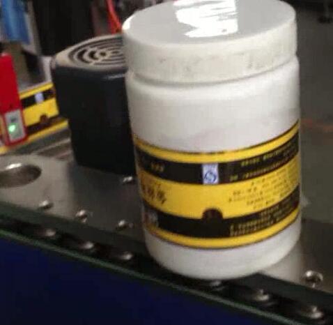 Máquina de rotulagem de garrafas redondas, máquina de engarrafamento e rotulagem para frasco de suger de bround