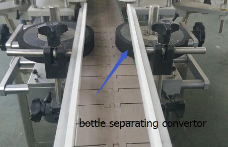 Máquina etiquetadora automática de dupla face para detecção de objetos com mesa giratória