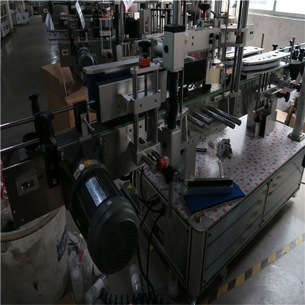 Máquina automática de rotulagem de etiquetas para garrafas de suco / vinho