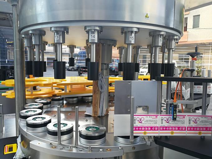 Máquina de rotulagem de adesivos rotativos de alta velocidade com função de rotação