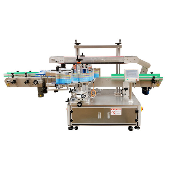 Máquina automática de rotulagem de adesivos de dois lados 220V 3,5Kw