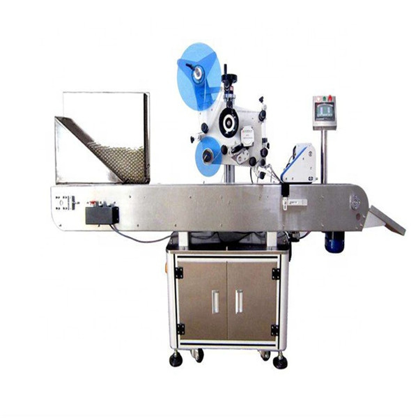 Máquina de etiquetagem automática de frascos autoadesivos