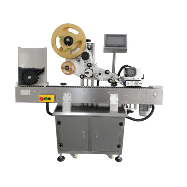 Máquina de etiquetagem com adesivo totalmente automática