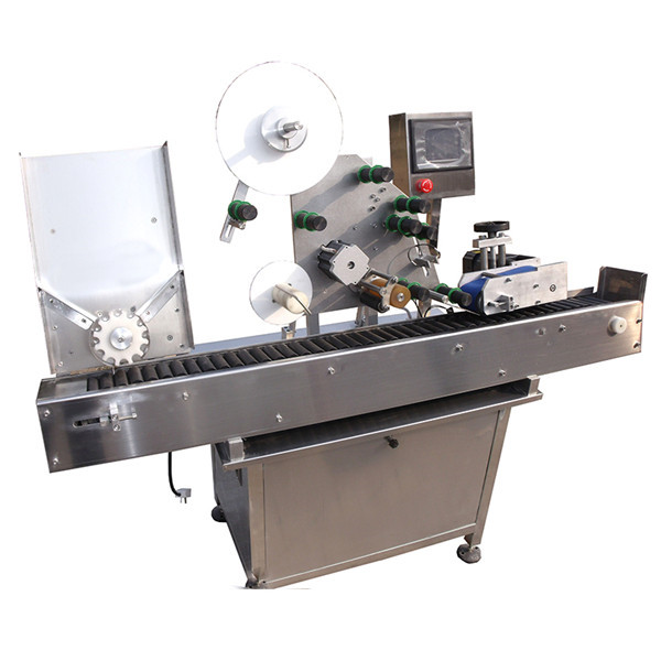 Autocolante autocolante para máquina de etiquetagem de frascos com bandeira automática SUS304