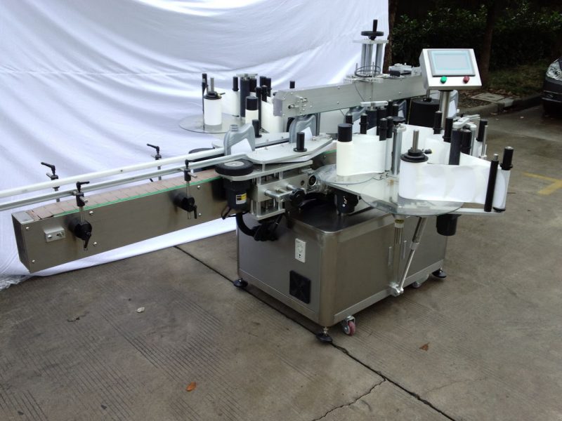 Máquina de etiquetagem automática personalizada da China / equipamento de etiquetagem para fornecedor de adesivos autocolantes