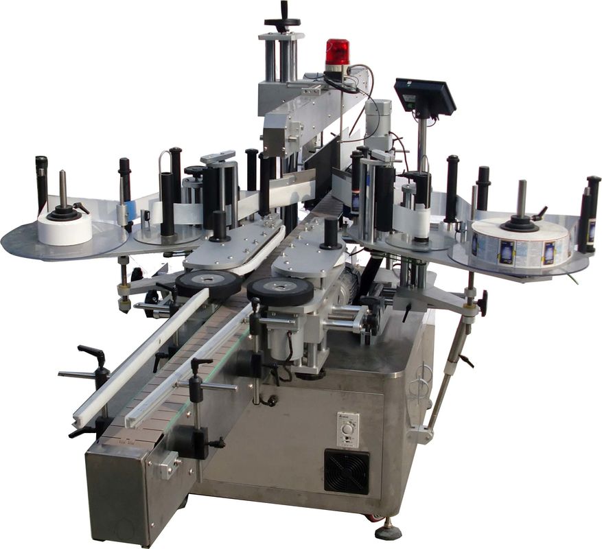 Máquina de rotulagem automática de superfície plana para fábrica de sacos de alta velocidade