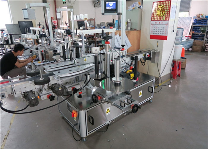 Fornecedor de máquina aplicadora de etiqueta automática de garrafa quadrada China One Label Four Sides
