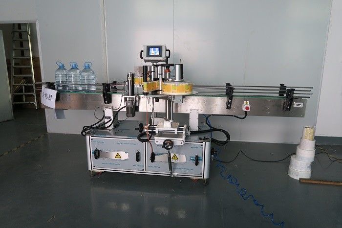 Máquina de etiquetagem de etiqueta de garrafa redonda de água potável 5L China, fornecedor de máquinas de colagem de etiqueta autoadesiva