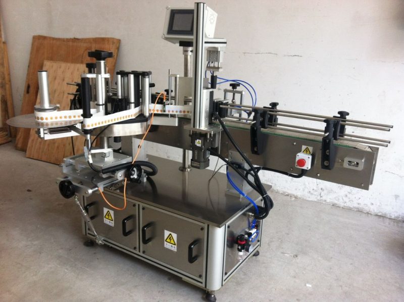 China Máquina de rotulagem de adesivo para garrafa redonda e aplicador de etiqueta