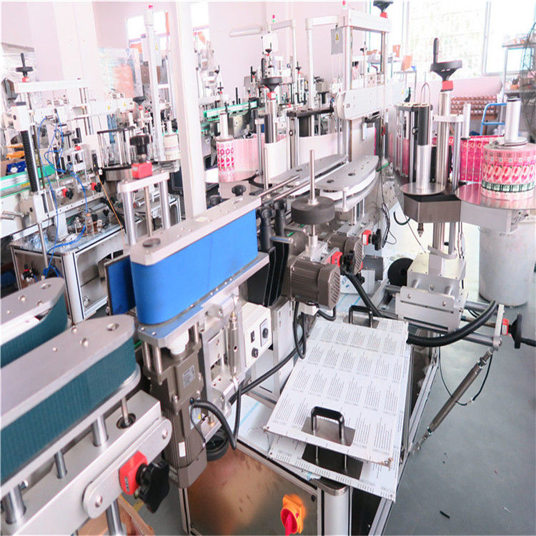 Máquina de rotulagem de dois lados de garrafa da China para vários fornecedores de frascos de garrafa plana