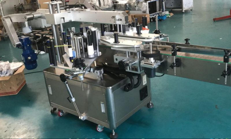 Máquina de rotulagem de adesivos de dupla face de alta velocidade da China para fornecedores de garrafas quadradas / redondas / planas