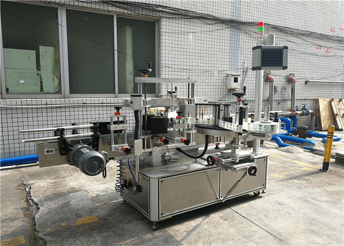 Máquina de rotulagem autoadesiva para garrafa plana, máquina aplicadora de etiqueta para garrafas