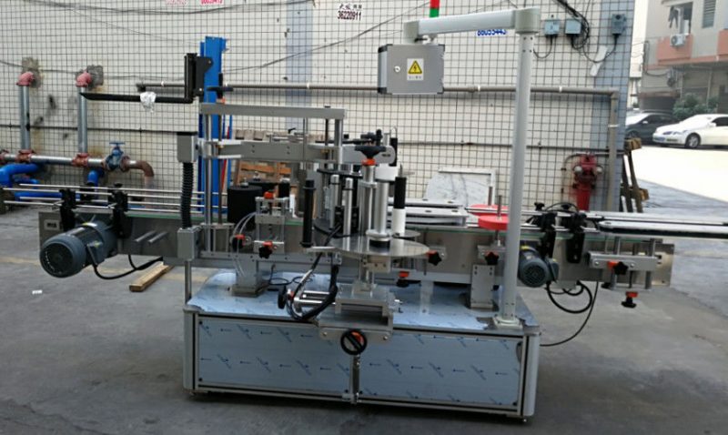 Máquina etiquetadora automática 1200W de etiqueta elíptica oval de dupla face da China fornecedor