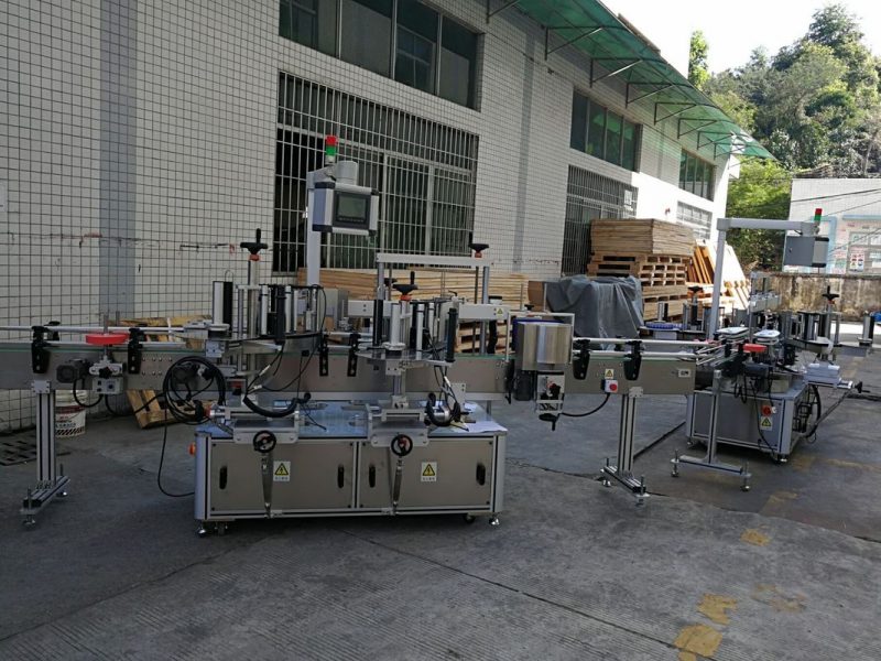 China Máquina de rotulagem de etiqueta de garrafa plana / quadrada totalmente automática 5000-8000B / H Fornecedor de capacidade